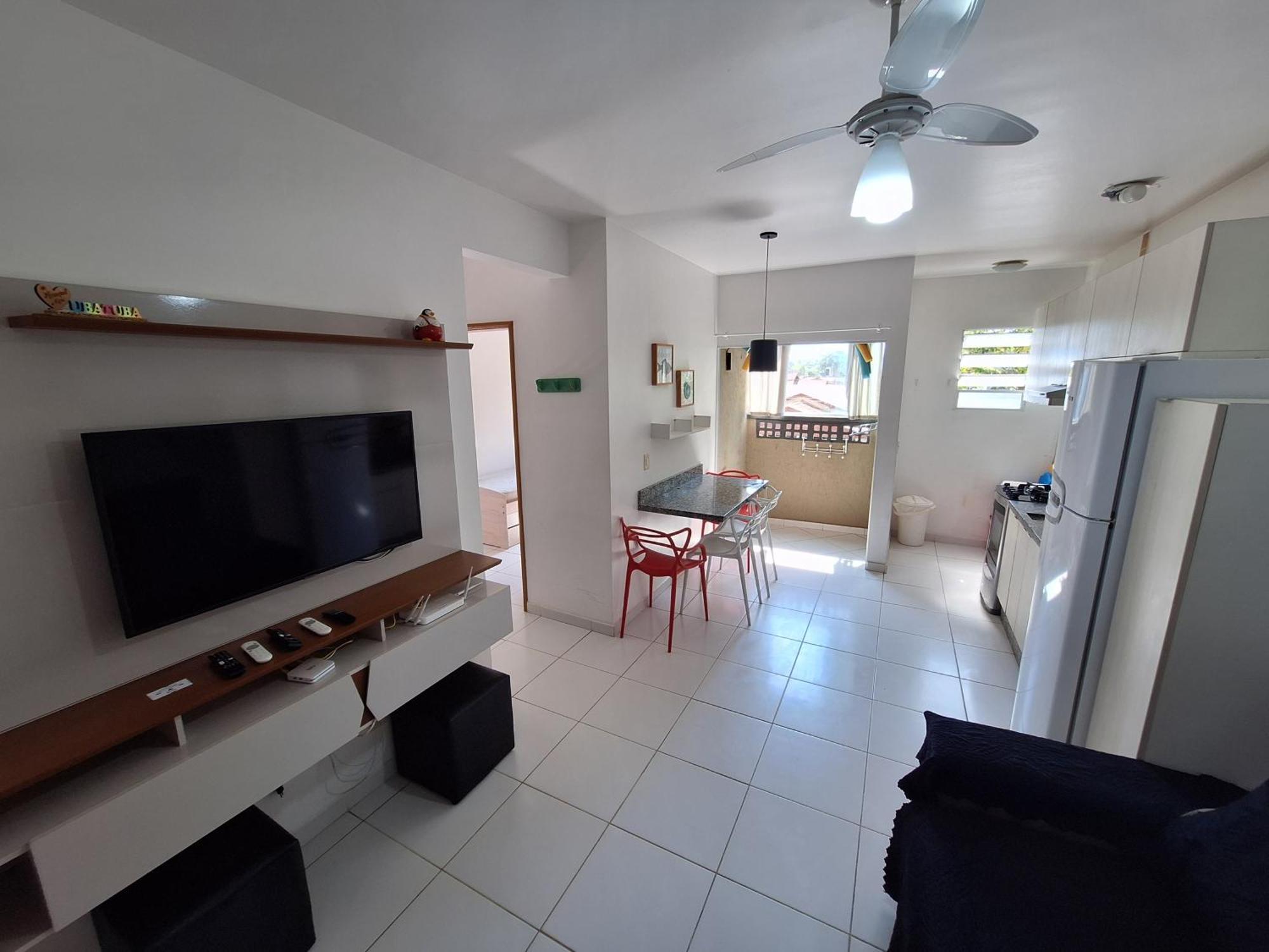 Apto Pertinho Da Praia - Lindo E Equipado! Internet 400Mb E 3 Tvs - Completo! Tv A Cabo 우바투바 외부 사진